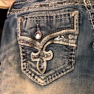 Bling rock revival pants